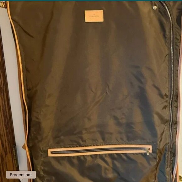 Louis Vuitton Monogram Folding Garment Luggage Vintage 1990 Designer Collectible - Picture 9 of 11